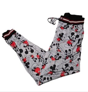 Disney Mickey Mouse Kids Pajama Bottoms - Gray and Red